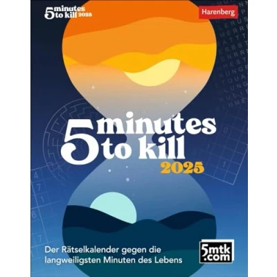 Abbildung von 5 minutes to kill Tagesabreißkalender 2025: Der ultimative Rätselkalender gegen die Langeweile. 2025 mit kniffligen Zahlen und ... Wissens Bereichen (Wissenskalender Harenberg)