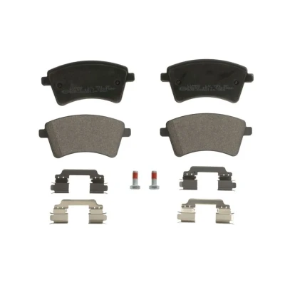 Abbildung von BRECK 24693 00 701 Bremsbelagsatz für Verschleißwarnanzeiger vorbereitet RENAULT: Kangoo II Express, / Grand Kangoo, Be Bop