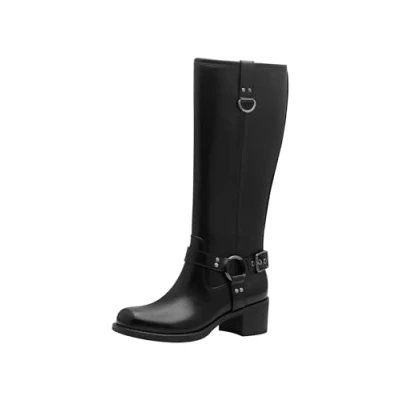 Abbildung von Marco Tozzi Cowboy/Bikerstiefelette, Damen, Größe: 41, Black Schuhe