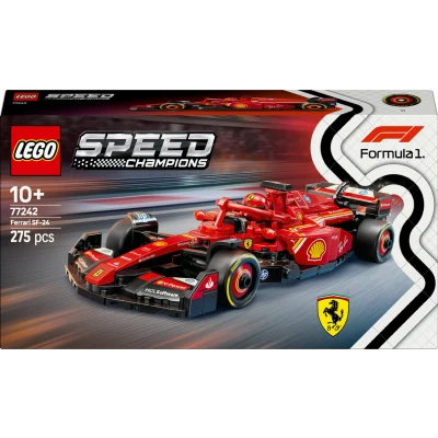 Abbildung von LEGO Speed Champions 77242 Ferrari SF 24 F1 Rennauto