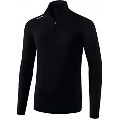 Abbildung von Erima Rolli Langarmshirt, Herren, Größe: Medium, Schwarz