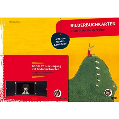 Abbildung von Bilderbuchkarten »Rosi in der Geisterbahn« von Philip Waechter: 12 Karten für das Kamishibai, Booklet zum Umgang mit (Beltz Nikolo)