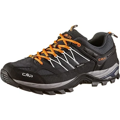 Abbildung von CMP Herren Rigel Low Shoe WP Trekking Schuhe, Antracite Flash ORANGE, 41 EU