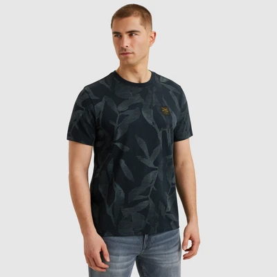 Abbildung von PME LEGEND T Shirt »Short sleeve r neck slub jersey aop«, mit All Over Print