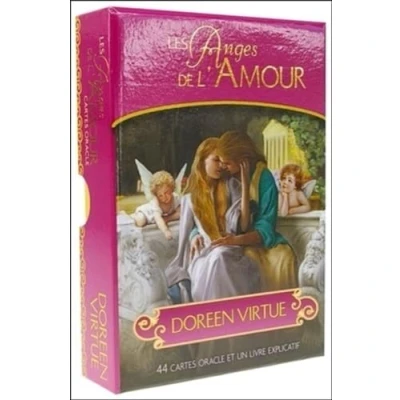 Abbildung von Les Anges de l&#039;Amour: 44 cartes oracle et un livre explicatif