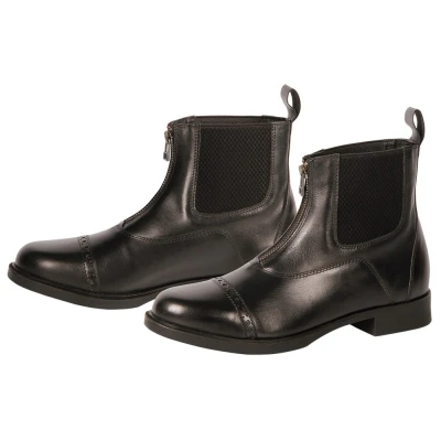Abbildung von Harry&#039;s Horse Jodhpurstiefel Leder Hickstead Zip. Schwarz 32