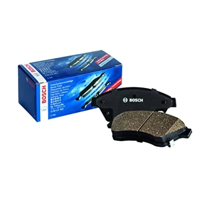 Abbildung von BOSCH 0 986 494 416 Bremsbelagsatz Low Metallic mit Anti Quietsch Blech, Montageanleitung VOLKSWAGEN: GOLF 6, Touran I, AUDI: A3 Sportback
