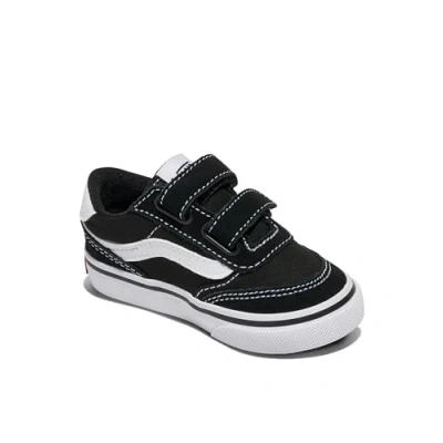 Abbildung von Vans Brooklyn Ls V Sneaker, Suede/Canvas Black/White, 24 EU