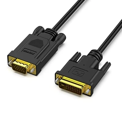 Abbildung von BENFEI DVI D auf VGA, 24+1 VGA 3 m vergoldetes Kabel