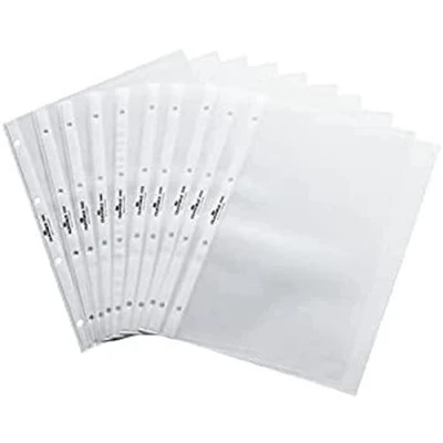 Abbildung von Durable Sichthülle für Tisch Flipchart, 1 Beutel à 10 Stück, farblos, 856619