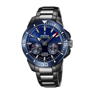 Abbildung von Festina Connected Chronograph, Herren, Größe: One Size, Blue