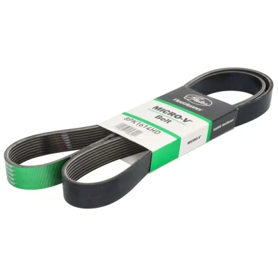 Abbildung von GATES 8PK1614HD Keilrippenriemen 1614 8 Polyester, EPDM (Ethylen Propylen Dien Kautschuk)