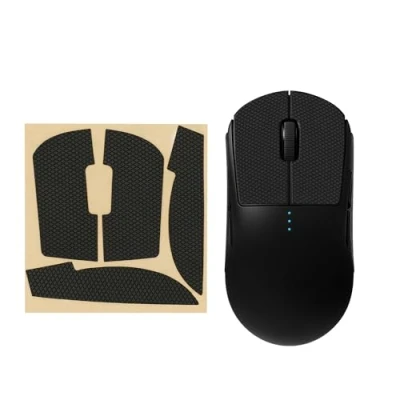 Abbildung von kwmobile Gaming Maus Grip Tape kompatibel mit Logitech G Pro Wireless 1 Rutschfestes Griffband für PC Schwarz