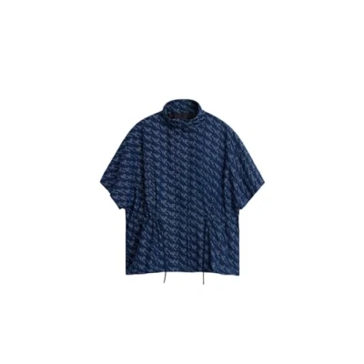 Abbildung von Desigual Pattern Cape, Damen, Größe: One Size, Dark blue