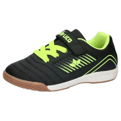 Abbildung von Lico Chaska VS Hallenturnschuhe, Schwarz/Lemon, 31 EU