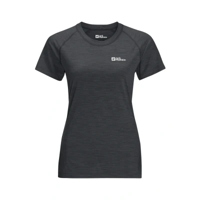 Abbildung von Jack Wolfskin Kammweg Sport Tshirt, Damen, Größe: Medium, Phantom