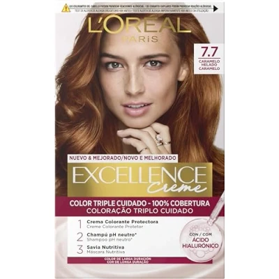 Abbildung von L&#039;Oréal Paris Excellence Creme Tinte #7.7 Caramelo Helado 192 ml