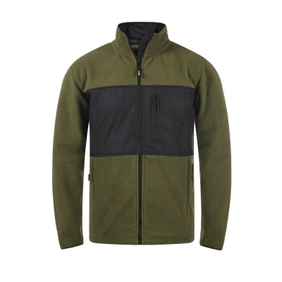 Abbildung von Indicode Jeans Idbirch Fleecejacke, Herren, Größe: Small, Army