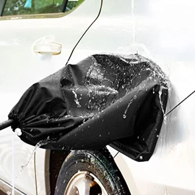 Abbildung von EVify Elektroauto Ladestecker Abdeckung Typ 2 Ladeanschluss Ladeport Schutz vor Regen, Schnee, Sonne &amp; Staub