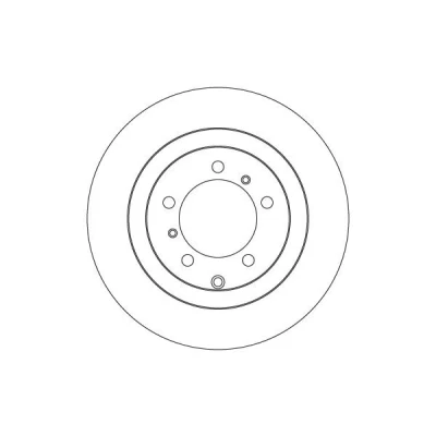 Abbildung von TRW Bremsscheibe 330mm 26mm 5 130mm Belüftet lackiert hochgekohlt DF4616S Bremsscheiben, Scheibenbremsen