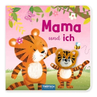 Abbildung von Trötsch Fingerpuppenbuch Mama und ich: Beschäftigungsbuch Kinderbuch Geschichtenbuch