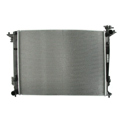 Abbildung von NISSENS 67515 Kühler, Motorkühlung Aluminium 638 474 16 Kühlrippen gelötet KIA: Sportage III, HYUNDAI: ix35