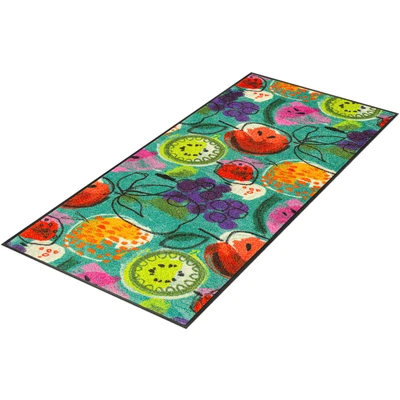 Abbildung von wash+dry Fußmatte, Fruit Fiesta 60x140cm, innen und außen, waschbar, bunt