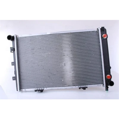Abbildung von NISSENS 62670A Kühler, Motorkühlung Aluminium 574 368 32 Kühlrippen gelötet MERCEDES BENZ: 190