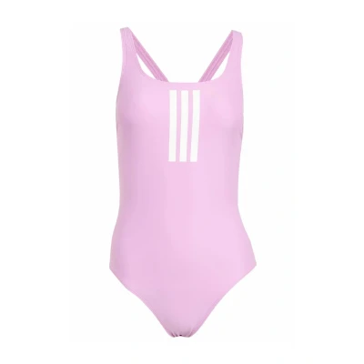 Abbildung von adidas Performance 3STRIPES Badeanzug, Damen, Größe: 34, Preloved purple white
