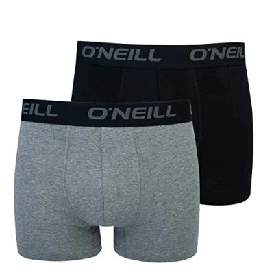 Abbildung von O&#039;Neill Herren Boxer Short Plain 2 Pack I Anthracite Black (6869) XL
