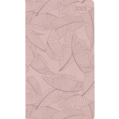 Abbildung von Alpha Edition Ladytimer Slim Deluxe Salmon 2025 Taschenkalender, 9x15,6cm, Kalender mit 128 Seiten, einem Info und Adressteil, Mondphasen, internationales Kalendarium
