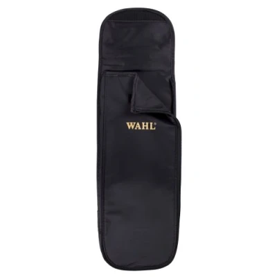 Abbildung von Wahl Glätteisen Tasche, zur Aufbewahrung von Haarstyling Werkzeugen, hitzebeständige Matte, hitzebeständig, sichere Aufbewahrung, schützt Oberflächen vor heißen Geräten, Kordeltasche, Reiseetui