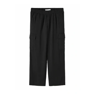 Abbildung von Name it Straight FIT Cargohose für Kinder, Größe: 122, Black