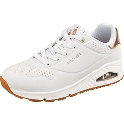 Abbildung von Skechers Damen UNO GOLDEN AIR Sneakers, White, 38 EU