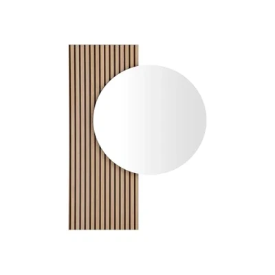 Abbildung von Schildmeyer Spiegel »Loft, Breite 79 cm«, Runde Spiegelfläche