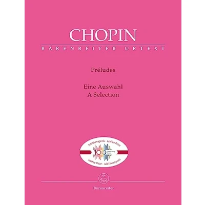 Abbildung von Préludes Eine Auswahl . Spielpartitur, Urtextausgabe. BÄRENREITER URTEXT