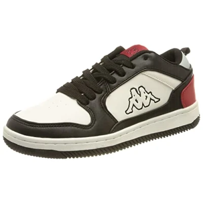 Abbildung von Kappa Unisex Lineup Low sports shoes, 1120 Black Red, 38 EU