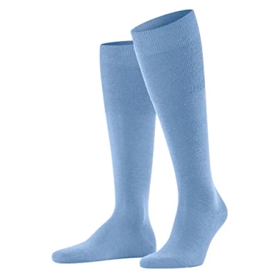 Abbildung von Falke Airport KH Kniestrümpfe Cornflower blue, Herren, Größe: 41/42, blue