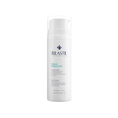 Abbildung von Rilastil Aqua Sensitive Matt Fluid für empfindliche Haut, 40 ml, transparent