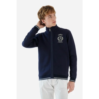 Abbildung von La Martina Sweatjacke, Herren, Größe: Medium, Navy