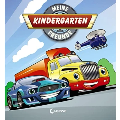 Abbildung von Ars Edition GmbH Kindergarten Freunde (Fahrzeuge): Freundebuch ab 3 Jahren für und Kita, Jungen Mädchen, 4489120919