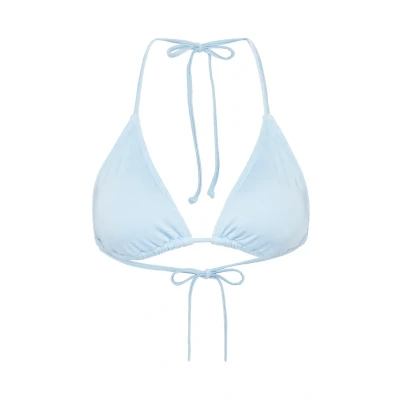 Abbildung von Lascana LSCN BY Triangle Bikinitop, Damen, Größe: 36xC/D, Hellblau