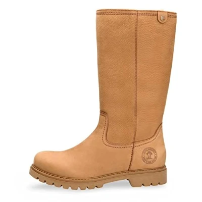 Abbildung von Panama Jack Damen Bambina Knee High Boot, Camel, 40 EU
