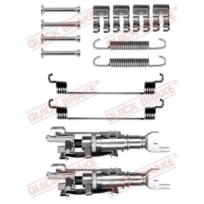 Abbildung von QUICK BRAKE 105 0783S Zubehörsatz, Bremsbacken FIAT: 500 Hatchback, Punto II Panda FORD: KA Hatchback