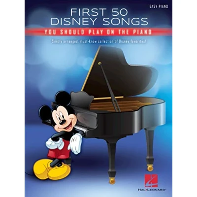Abbildung von First 50 Disney Songs You Should Play on the Piano: Easy Piano