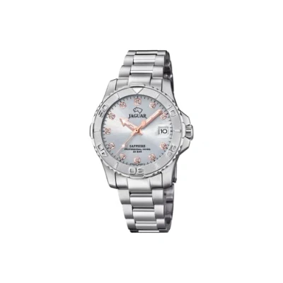 Abbildung von Jaguar Uhr, Damen, Größe: One Size, Silberfarben