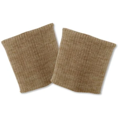 Abbildung von USIT, Wollbündchen, 8 x 9 cm, ideal zur Reparatur von Jacken und Jacken, 1 Paar, Sand
