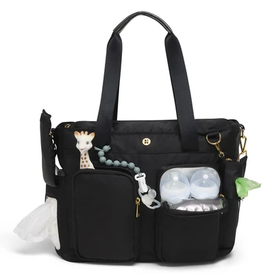 Abbildung von Huggies Unisex Wickeltasche für Kinder, Größe: One Size, Black