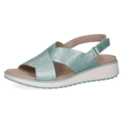 Abbildung von Caprice Keilsandalette, Damen, Größe: 37, Turquoise napl Schuhe