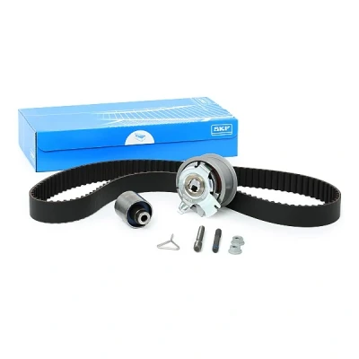 Abbildung von SKF VKMA 01250 Zahnriemensatz 120 mit abgerundetem Zahnprofil VOLKSWAGEN: Polo IV Hatchback, Golf 5, Sharan I, AUDI: A3 A6 C5 Avant
